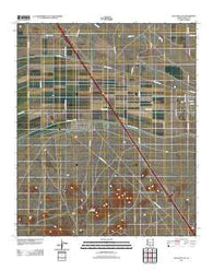 Gila Butte SE Arizona Historical topographic map, 1:24000 scale, 7.5 X 7.5 Minute, Year 2011