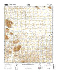 Gillespie Arizona Current topographic map, 1:24000 scale, 7.5 X 7.5 Minute, Year 2014