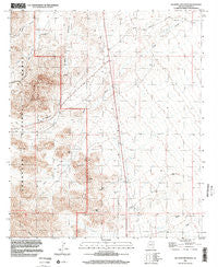 Gillespie Mountain Arizona Historical topographic map, 1:24000 scale, 7.5 X 7.5 Minute, Year 1996