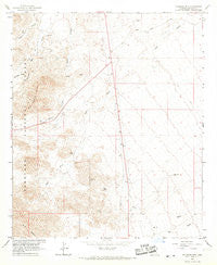 Gillespie Mtn. Arizona Historical topographic map, 1:24000 scale, 7.5 X 7.5 Minute, Year 1966