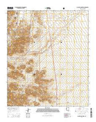 Gillespie Mountain Arizona Current topographic map, 1:24000 scale, 7.5 X 7.5 Minute, Year 2014