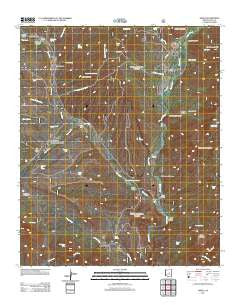 Gisela Arizona Historical topographic map, 1:24000 scale, 7.5 X 7.5 Minute, Year 2011