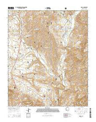 Gisela Arizona Current topographic map, 1:24000 scale, 7.5 X 7.5 Minute, Year 2014