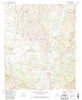 Gisela Arizona Historical topographic map, 1:24000 scale, 7.5 X 7.5 Minute, Year 1972
