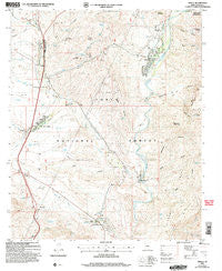 Gisela Arizona Historical topographic map, 1:24000 scale, 7.5 X 7.5 Minute, Year 2004