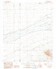 Gladden Arizona Historical topographic map, 1:24000 scale, 7.5 X 7.5 Minute, Year 1989