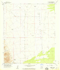 Gleeson SE Arizona Historical topographic map, 1:24000 scale, 7.5 X 7.5 Minute, Year 1958