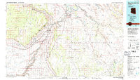 Glen Canyon Dam Arizona Historical topographic map, 1:100000 scale, 30 X 60 Minute, Year 1984