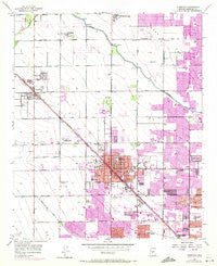 Glendale Arizona Historical topographic map, 1:24000 scale, 7.5 X 7.5 Minute, Year 1957