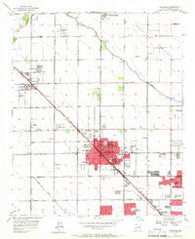 Glendale Arizona Historical topographic map, 1:24000 scale, 7.5 X 7.5 Minute, Year 1957