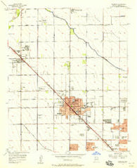 Glendale Arizona Historical topographic map, 1:24000 scale, 7.5 X 7.5 Minute, Year 1957