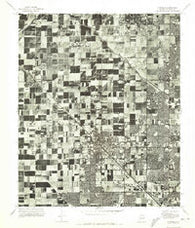 Glendale Arizona Historical topographic map, 1:24000 scale, 7.5 X 7.5 Minute, Year 1971