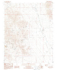 Gold Basin Arizona Historical topographic map, 1:24000 scale, 7.5 X 7.5 Minute, Year 1989