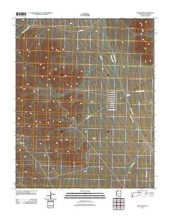 Gold Basin Arizona Historical topographic map, 1:24000 scale, 7.5 X 7.5 Minute, Year 2011