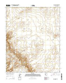 Gold Spring Arizona Current topographic map, 1:24000 scale, 7.5 X 7.5 Minute, Year 2014