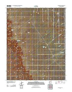 Goldtooth Arizona Historical topographic map, 1:24000 scale, 7.5 X 7.5 Minute, Year 2011