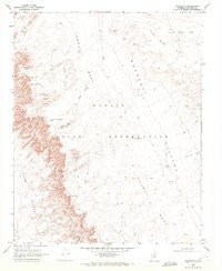 Goldtooth Arizona Historical topographic map, 1:24000 scale, 7.5 X 7.5 Minute, Year 1969