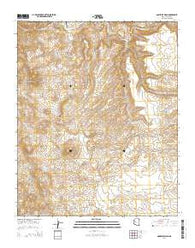 Gonzales Wash Arizona Current topographic map, 1:24000 scale, 7.5 X 7.5 Minute, Year 2014