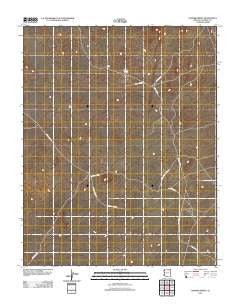 Gopher Spring Arizona Historical topographic map, 1:24000 scale, 7.5 X 7.5 Minute, Year 2011