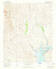 Governors Peak Arizona Historical topographic map, 1:24000 scale, 7.5 X 7.5 Minute, Year 1964