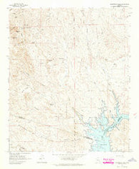 Governors Peak Arizona Historical topographic map, 1:24000 scale, 7.5 X 7.5 Minute, Year 1964