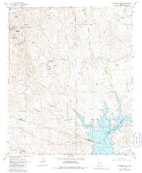 Governors Peak Arizona Historical topographic map, 1:24000 scale, 7.5 X 7.5 Minute, Year 1964