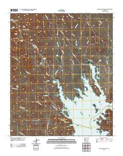 Governors Peak Arizona Historical topographic map, 1:24000 scale, 7.5 X 7.5 Minute, Year 2011