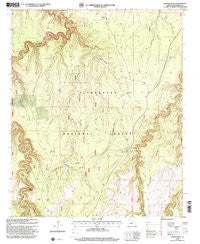 Grama Draw Arizona Historical topographic map, 1:24000 scale, 7.5 X 7.5 Minute, Year 1998