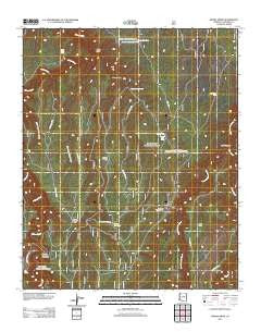 Grama Draw Arizona Historical topographic map, 1:24000 scale, 7.5 X 7.5 Minute, Year 2011