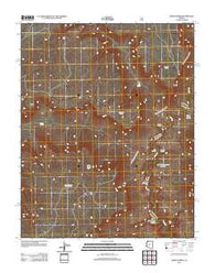 Grama Spring Arizona Historical topographic map, 1:24000 scale, 7.5 X 7.5 Minute, Year 2012