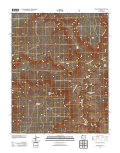 Grama Spring Arizona Historical topographic map, 1:24000 scale, 7.5 X 7.5 Minute, Year 2012