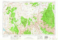 Grand Canyon Arizona Historical topographic map, 1:250000 scale, 1 X 2 Degree, Year 1953
