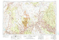 Grand Canyon Arizona Historical topographic map, 1:250000 scale, 1 X 2 Degree, Year 1953