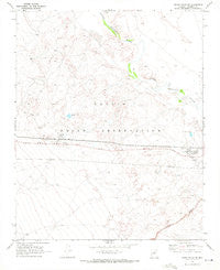 Grand Falls SE Arizona Historical topographic map, 1:24000 scale, 7.5 X 7.5 Minute, Year 1969