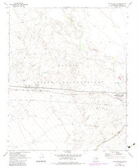Grand Falls SE Arizona Historical topographic map, 1:24000 scale, 7.5 X 7.5 Minute, Year 1969