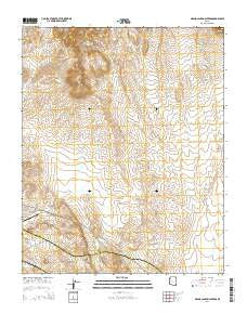 Grand Canyon Caverns Arizona Current topographic map, 1:24000 scale, 7.5 X 7.5 Minute, Year 2014