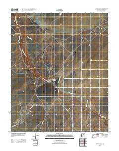 Grand Falls Arizona Historical topographic map, 1:24000 scale, 7.5 X 7.5 Minute, Year 2011