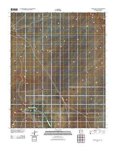 Grand Falls NE Arizona Historical topographic map, 1:24000 scale, 7.5 X 7.5 Minute, Year 2011