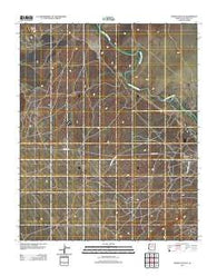 Grand Falls SE Arizona Historical topographic map, 1:24000 scale, 7.5 X 7.5 Minute, Year 2011