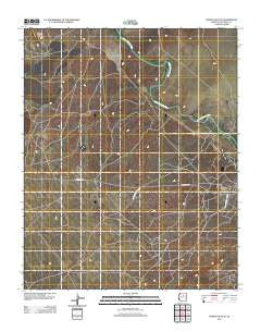 Grand Falls SE Arizona Historical topographic map, 1:24000 scale, 7.5 X 7.5 Minute, Year 2011