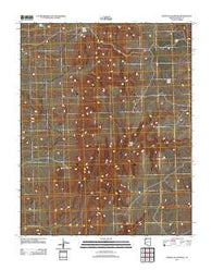 Grand Gulch Bench Arizona Historical topographic map, 1:24000 scale, 7.5 X 7.5 Minute, Year 2011