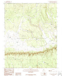 Grandview Point NE Arizona Historical topographic map, 1:24000 scale, 7.5 X 7.5 Minute, Year 1989