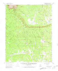 Grandview Point Arizona Historical topographic map, 1:62500 scale, 15 X 15 Minute, Year 1962