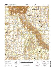 Grandview Point Arizona Current topographic map, 1:24000 scale, 7.5 X 7.5 Minute, Year 2014