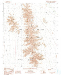 Granite Mountains North Arizona Historical topographic map, 1:24000 scale, 7.5 X 7.5 Minute, Year 1990
