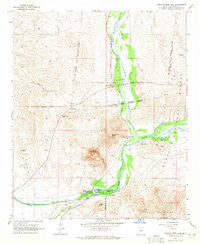 Granite Reef Dam Arizona Historical topographic map, 1:24000 scale, 7.5 X 7.5 Minute, Year 1964