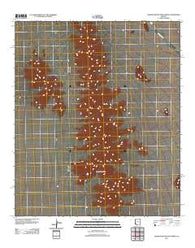 Granite Mountains North Arizona Historical topographic map, 1:24000 scale, 7.5 X 7.5 Minute, Year 2011
