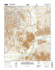 Granite Reef Dam Arizona Current topographic map, 1:24000 scale, 7.5 X 7.5 Minute, Year 2014