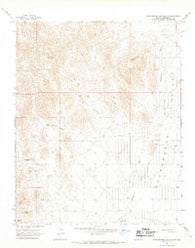Grasshopper Junction SE Arizona Historical topographic map, 1:24000 scale, 7.5 X 7.5 Minute, Year 1967