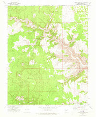Grassy Mountain Arizona Historical topographic map, 1:24000 scale, 7.5 X 7.5 Minute, Year 1971